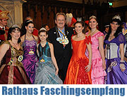 Fasching 2011 Rathaus Empfang der Münchner Faschings-Prinzenpaare am 11.02.(Foto: Ingrid Grossmann)